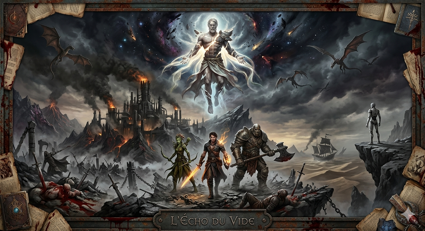 Cosmogony and the Mythic Genesis of the Void Echo